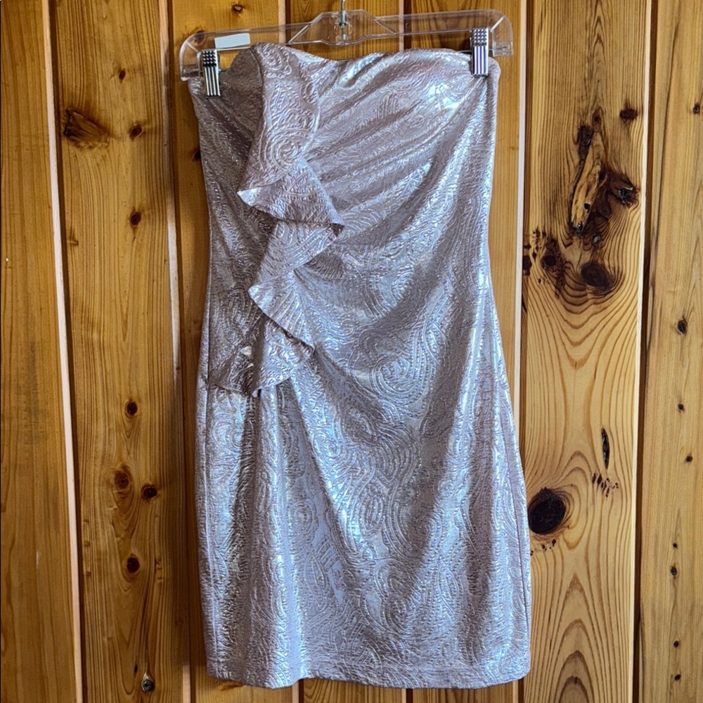 Sassy & Sweet Metallic cocktail/party dress XS